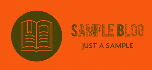 Sample Blog